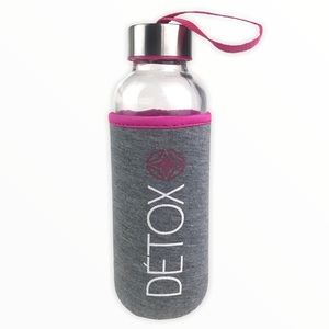 Detox | Reusable Glass Water Bottle